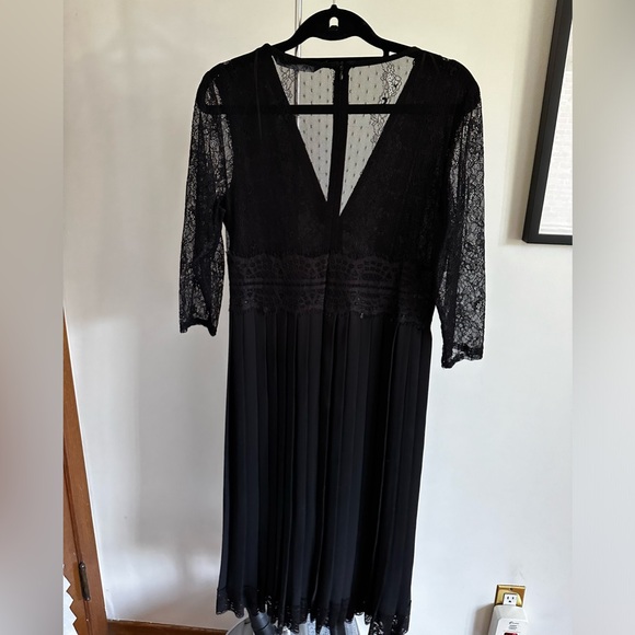 Zara Lace Pleated Dress Small - Picture 4 of 4